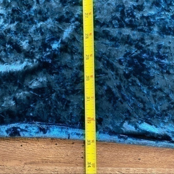 Zara Velvet Dress Size S womens tunic mini dress small - Picture 7 of 8